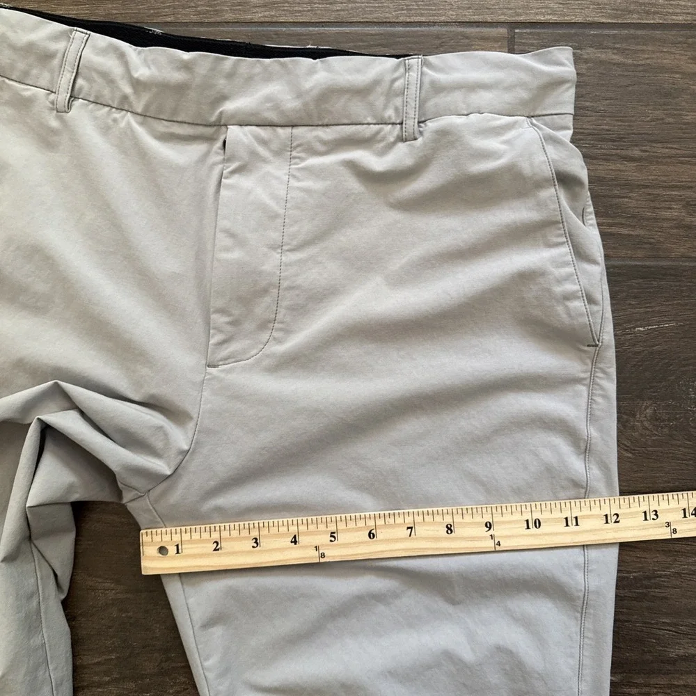 James Perse Golf Trouser Men 34x29 (3) Gray Slim Fit Performance Stretch Pants - Picture 7 of 12
